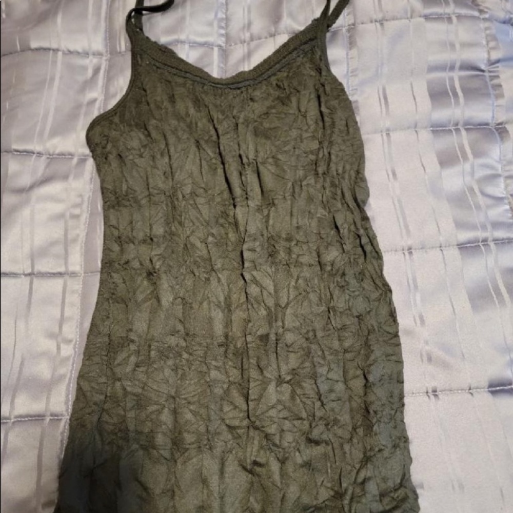 5/$10 Large Army Green SO Cami Tank Top